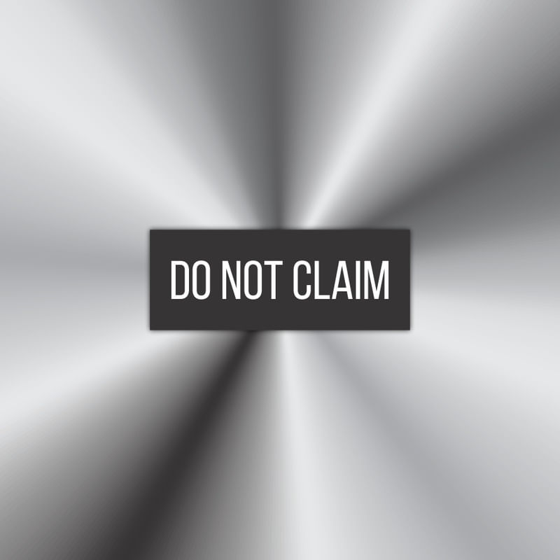 DO NOT CLAIM