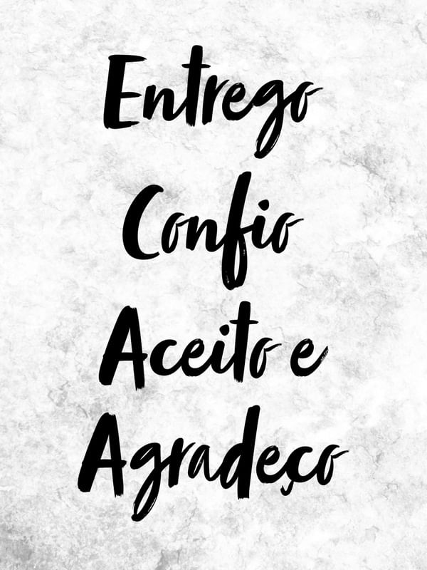 ENTREGAR E CONFIAR