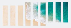 FRAGMENTED PANORAMIC OCEAN