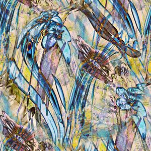 CRAZY FLOWERS- SEAMLESS