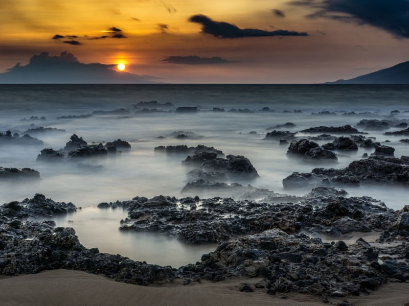 PÔR DO SOL NO HAVAÍ