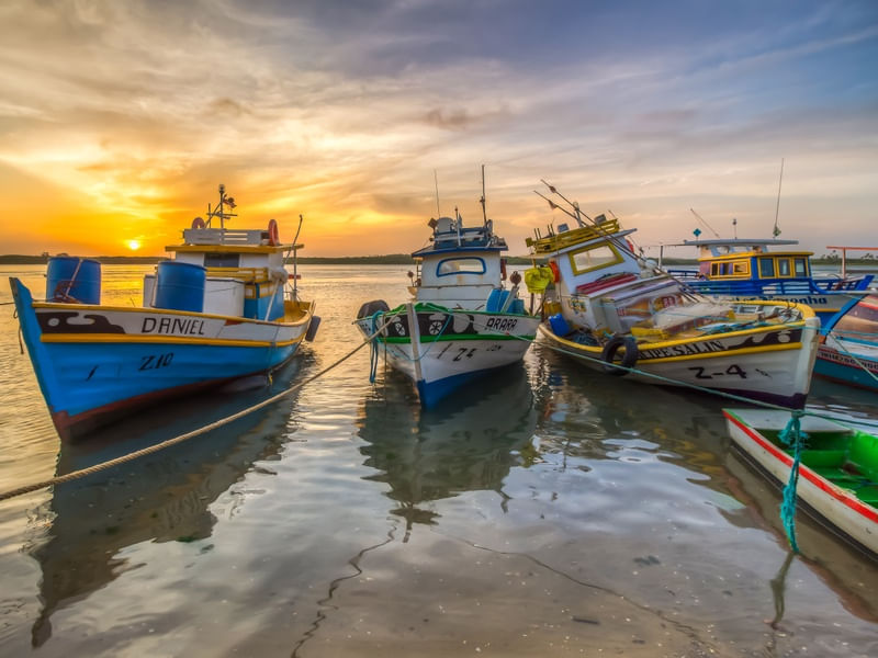 BARCOS NA RAMPA EM NATAL