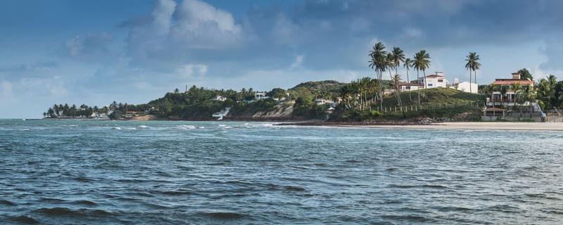 PANORÂMICA DA PRAIA DE PIRANGI DO SUL