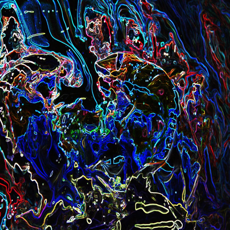 ABSTRATO ESPAÇO SIDERAL 01 ARTISTA GLORIA RIMES