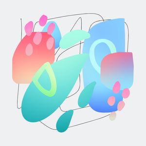 MODERN ABSTRACT GRADIENTS