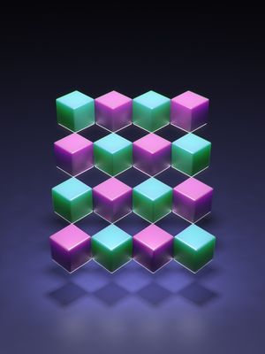 CUBE LIGHTS - RETRATO
