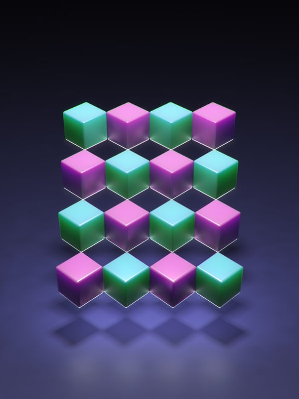 CUBE LIGHTS - RETRATO