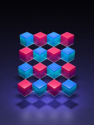 CUBE LIGHTS COR 2