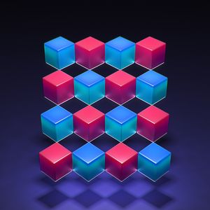 CUBE LIGHTS COR 2 - QUADRADO