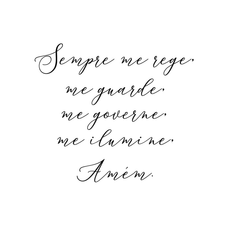SEMPRE ME REGE - AMÉM