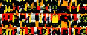 ABSTRATO COLORIDO 20 PANORÂMICO ARTISTA GLORIA RIMES