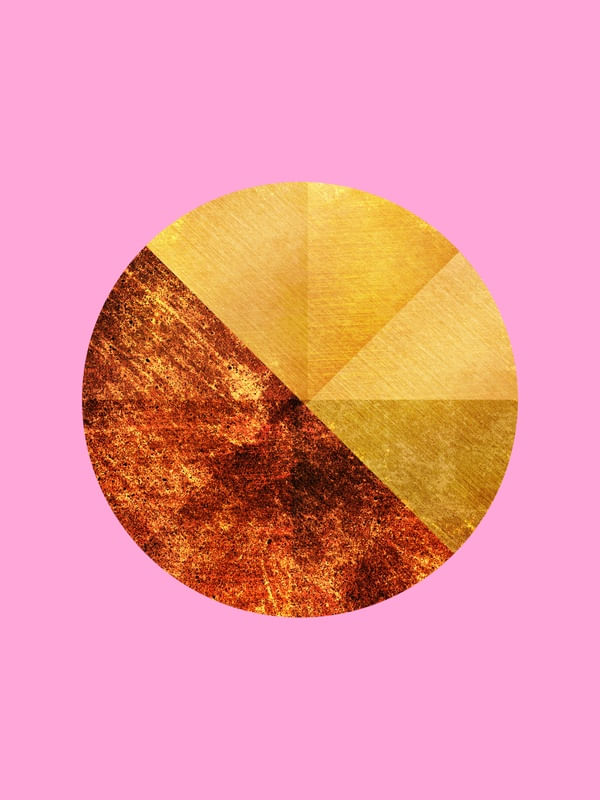 BLACK AND GOLD CIRCLE 60_B