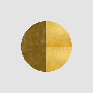 BLACK AND GOLD CIRCLE 02 SQ
