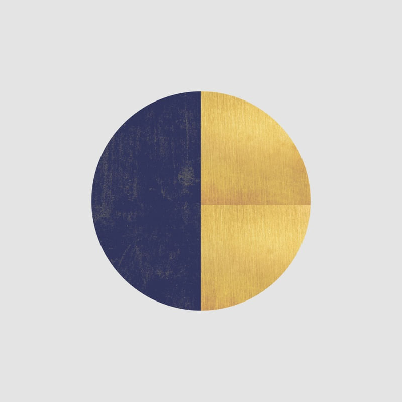 BLACK AND GOLD CIRCLE 04 SQ