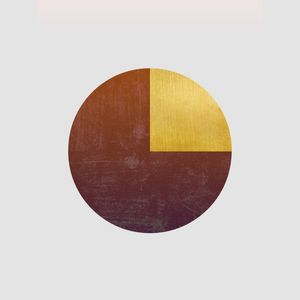 BLACK AND GOLD CIRCLE 11 SQ