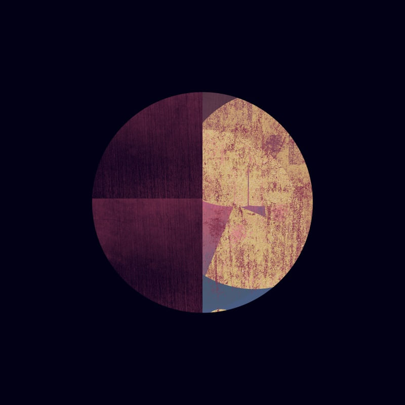 BLACK AND GOLD CIRCLE 48 SQ