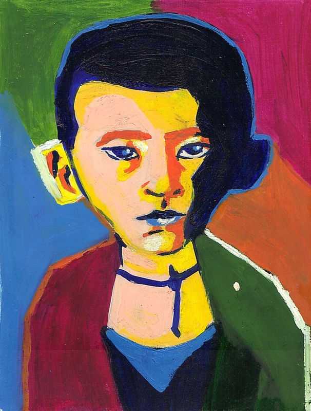 MENINO FAUVISTA
