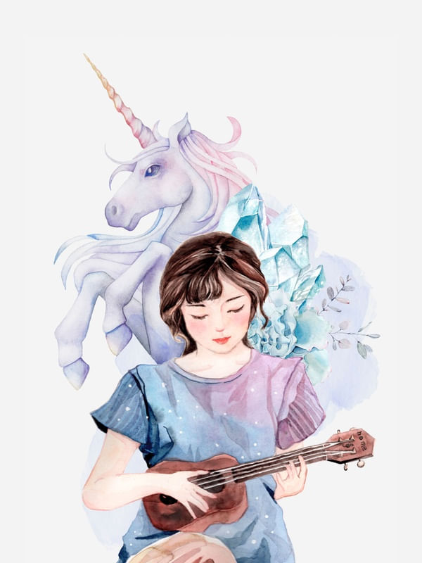 MENINA DO UNICÓRNIO