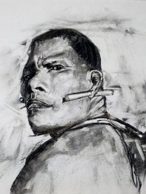 ÍNDIO XAVANTE 1949 SERRA DO RONCADOR MT BRASIL