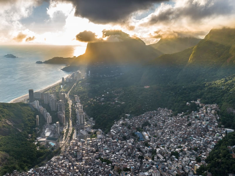 PÔR DO SOL EM SÃO CONRADO