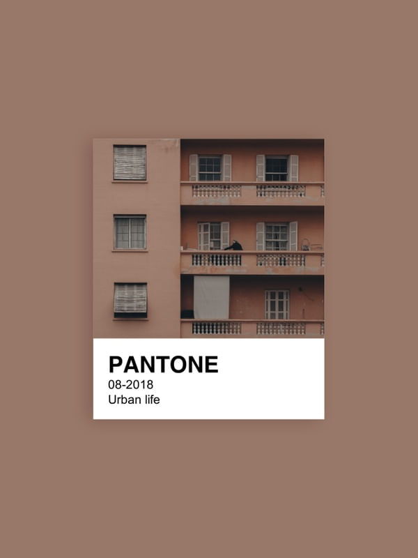 PANTONE JANELA URBANA