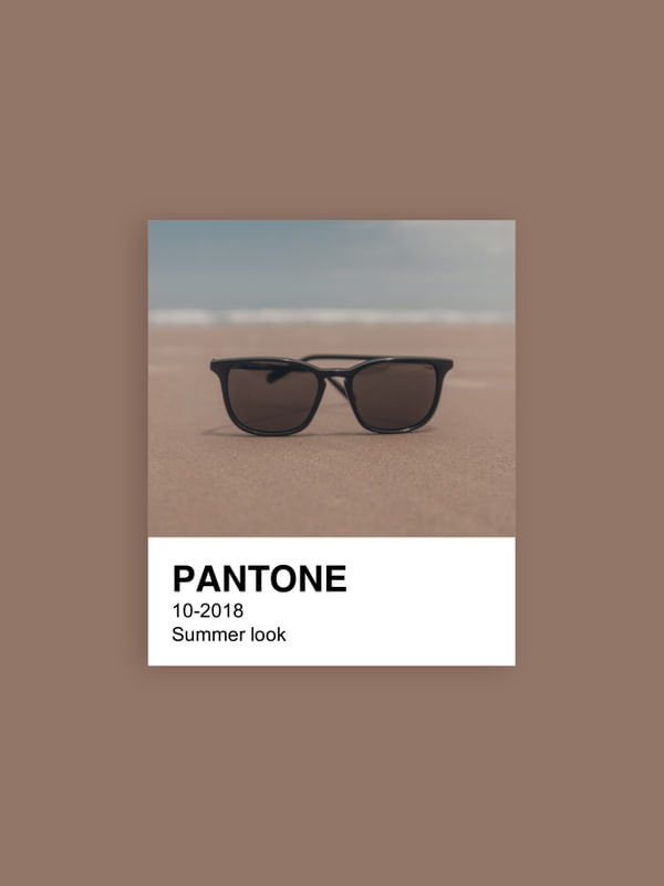 PANTONE OLHAR DE VERÃO
