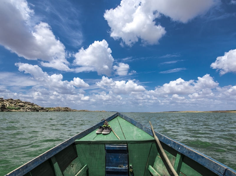 BARCO E O HORIZONTE