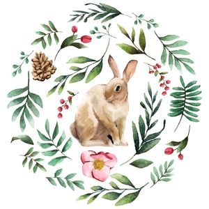 BUNNY E FOLHAS