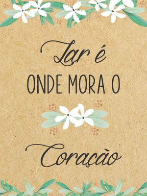 LAR É ONDE MORA O CORAÇÃO