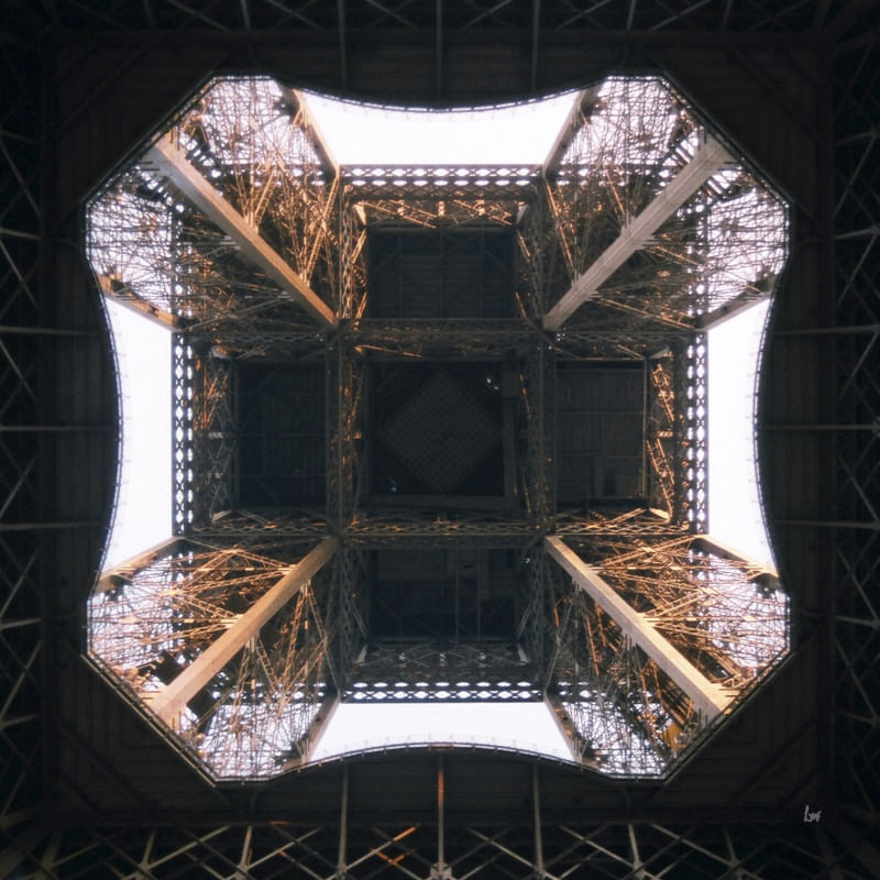 PARIS EIFFEL 1986 JOUR