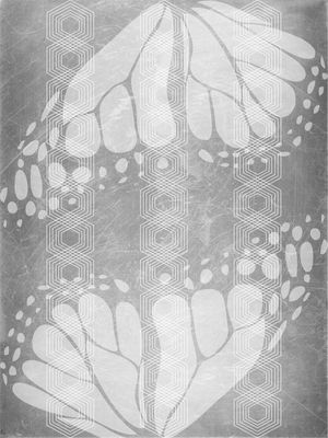 GEOMETRIC BUTTERFLY N°2