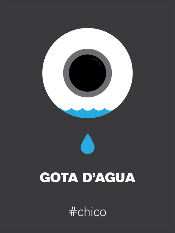 PODE SER A GOTA D'ÁGUA