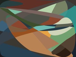 PAISAGEM ABSTRATA GEOMÉTRICA