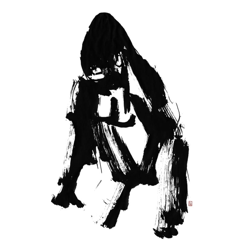 BLACK INK GORILA