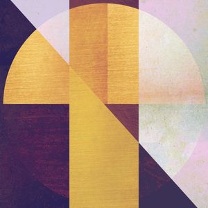 BLACK AND GOLD CIRCLE 01 NM 90X90