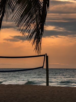 FIM DO DIA NA PRAIA