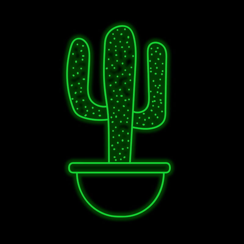 CACTO NEON