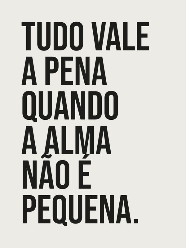 TUDO VALE A PENA