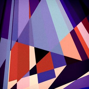 TELA ABSTRATA AZUL