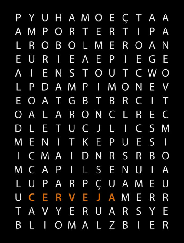 CAÇA CERVEJAS - PRETO