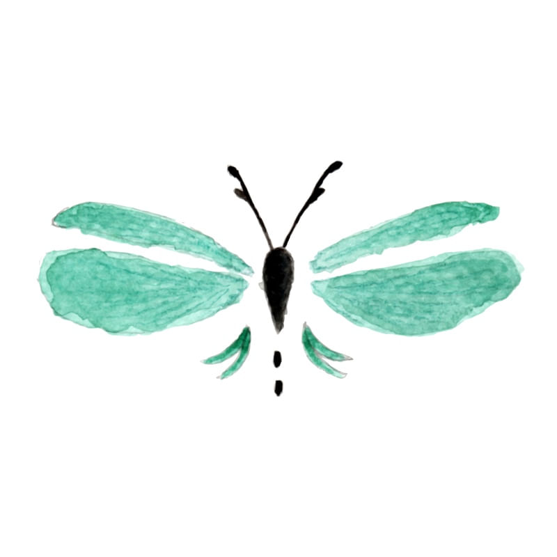 LIBÉLULA AQUARELA