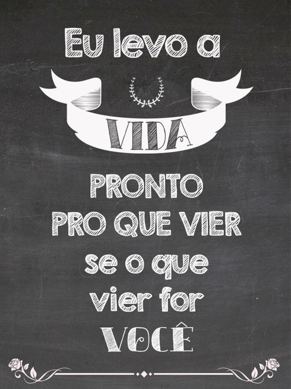 SE O QUE VIER FOR VOCÊ