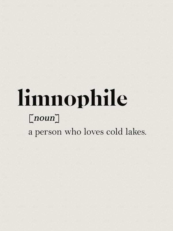 SÉRIE TERMOS: LIMNOPHILE