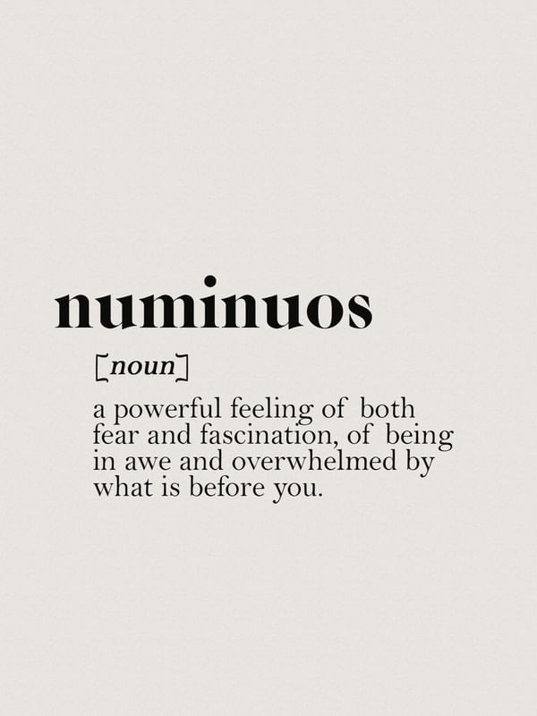 SÉRIE TERMOS: NUMINUOS