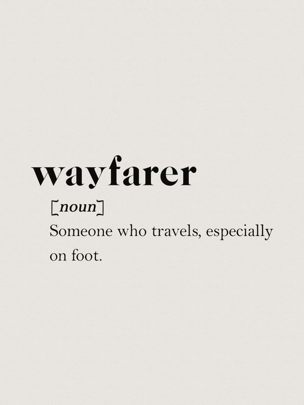 SÉRIE TERMOS: WAYFARER