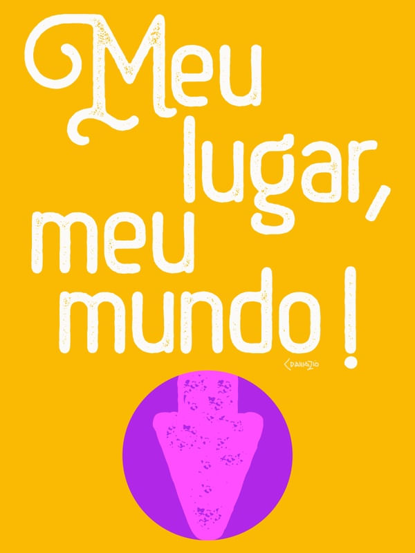 MEU LUGAR, MEU MUNDO!AMARELO