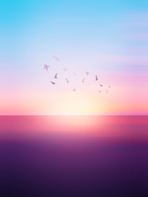 ABSTRACT SUNSET VIII