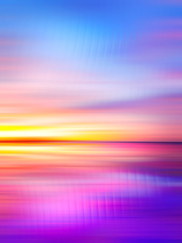 ABSTRACT SUNSET VII