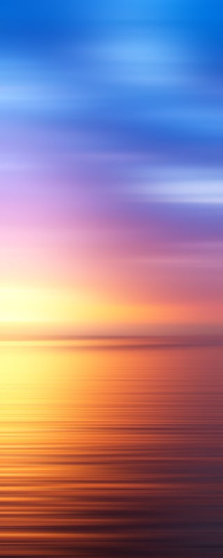 ABSTRACT SUNSET IV - PANORAMIC