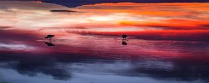 PANORAMA SUNSET SALAR DE ATACAMA